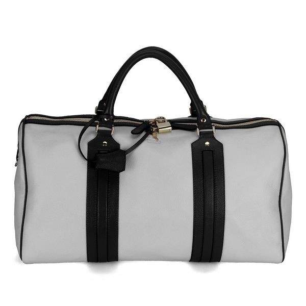 1:1 Gucci 232828 Cowhide Leather Luggage Handbags-White - Click Image to Close